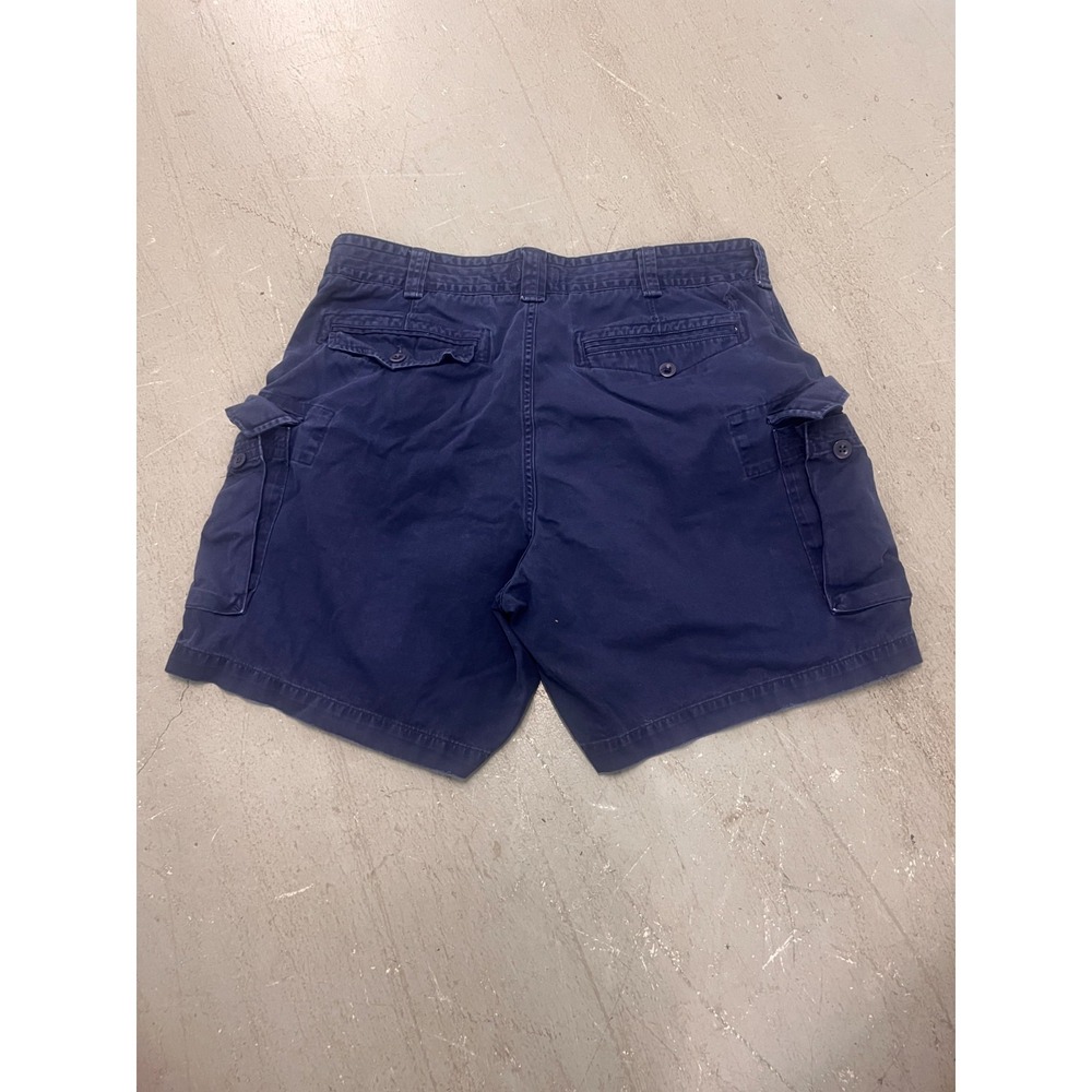 Polo Ralph Lauren Cargo Shorts Mens 38 Blue Utility Pockets Outdoor Summer Wear - Picture 2 of 10